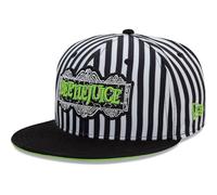 New Era 9Fifty Snapback Cap - Stripe Beetlejuice - M/L White