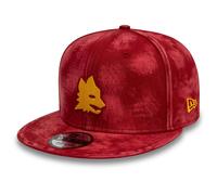 New Era 9Fifty Snapback Cap - TIE DYE AS Roma red