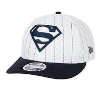 New Era 9Fifty Snapback DC Comics Cap - Pinstripe Superman White