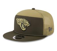 New Era 9Fifty Split Panel Cap - SALUTE Jacksonville Jaguars - One Size