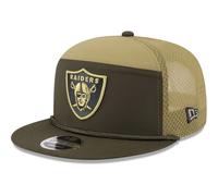 New Era 9Fifty Split Panel Cap - SALUTE Las Vegas Raiders - One Size