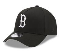 New Era 9FORTY Boston Red Sox A-Frame Snapback Cap - Adjustable Black & White