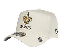 New Era 9Forty A-Frame Cap - New Orleans Saints Chrome White - One Size