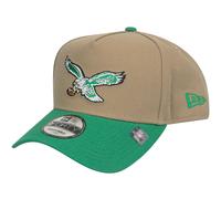 New Era 9Forty A-Frame Cap - Retro Philadelphia Eagles Khaki - One Size