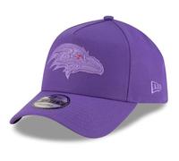 New Era 9Forty A-Frame Snapback Cap - Baltimore Ravens - One Size Purple