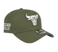 New Era 9Forty A-Frame Snapback Cap - Chicago Bulls Olive