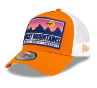 New Era 9Forty A-Frame Trucker Cap - Rocky Mountains Orange - One Size