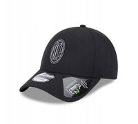 New Era 9FORTY AC Milan Repreve Black 940 Strapback Cap - 60363650