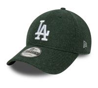 New Era 9Forty Melton Wool Dodgers CapEra Women/Men - MLB Cap Baseball Curved Brim Snapback, with Peak All-Season Spring Summer Autumn Winter - One Size Dark Green