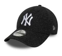 New Era Mlb Melton Wool 9forty New York Yankees Cap Black