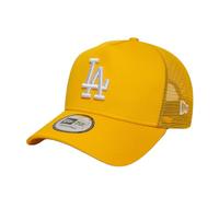 New Era 9Forty Adult's League Essential MLB Los Angeles Dodgers Trucker Baseball Cap Hat Medium Yellow
