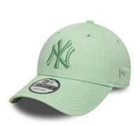 New Era 9Forty Adult's League Essential MLB New York Yankees Baseball Cap Hat Green Pastel