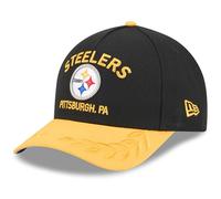 New Era 9FORTY Adult's NFL Draft NFL Pittsburgh Steelers Baseball Cap Hat Black