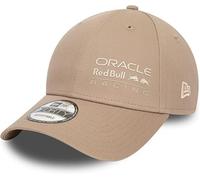 NEW ERA 9FORTY ASH BROWN ORACLE RED BULL RACING STRAPBACK CAP OSFM
