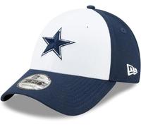 New Era 9forty Baseball Cap, Dallas Cowboys White Navy, One Size