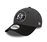 New Era Nba Side Patch 9forty® Brooklyn Nets Cap Black,Grey Man