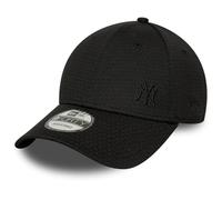 NEW ERA NEW YORK YANKEES BASEBALL CAP.9FORTY FLAWLESS BLACK MESH SNAP HAT W25