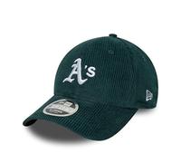 New Era Adult's 9Forty Cord MLB Oakland Athletics Baseball Cap Dark Green