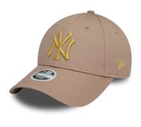 New Era Metallic Logo 9forty New York Yankees Cap Beige
