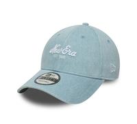 New Era 9FORTY Denim Baseball Cap - Light Blue