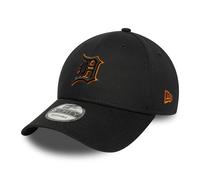 New Era 9FORTY Detroit Tigers Baseball Cap - MLB Team Outline - Black-Toffee
