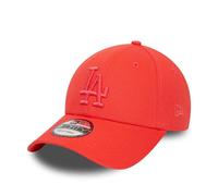 New Era Cap 9Forty Dodgers League Essential – Curved Brim, Metal Buckle, Unisex, One Size, Orange