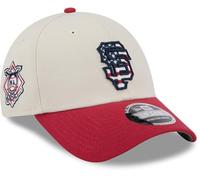 New Era 9Forty July 4th 2024 Stretch Snap Stone MLB Team Cap (UK, Alpha, One Size, Stone, San Francisco Giants)