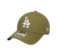 New Era Adult's 9Forty Linen MLB Los Angeles Dodgers Baseball Cap Hat Green Medium