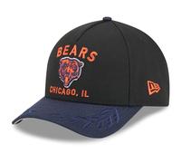 New Era 9Forty M-Crown Cap NFL 2025 Draft Chicago Bears Black