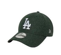 New Era 9Forty Melton Wool Dodgers CapEra Women/Men - MLB Cap Baseball Curved Brim Snapback, with Peak All-Season Spring Summer Autumn Winter - One Size Dark Green