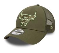 Chicago Bulls New Era 9Forty NBA Olive Trucker Cap