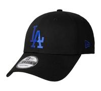 New Era 9Forty MLB Foil Logo Dodgers CapEra Baseball Cap Curved Brim (One Size - Black)