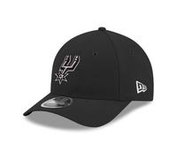 New Era 9FORTY NBA San Antonio Spurs Team M-Crown Black Snapback Cap - 60755485