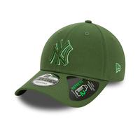 New Era 9Forty Strapback Cap - Outline New York Yankees Oliv