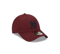 New Era 9Forty New York Yankees MLB League Essential Strapback Baseball Cap Maroon