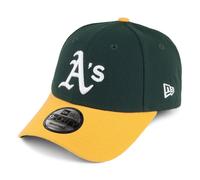 New Era 9Forty Adjustable Curve Cap - Oakland Athletics Front Logo, New Era Side Logo, Velcro Strap