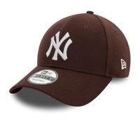 New Era 9Forty Snapback Cap - Melton New York Yankees Brown - One Size
