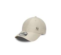 NEW ERA NEW YORK YANKEES BASEBALL CAP.9FORTY FLAWLESS IVORY ADJUSTABLE HAT S25