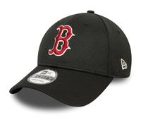 NEW ERA BOSTON RED SOX BASEBALL CAP.9FORTY PIVOT KNIT BLACK TEXTURED HAT W24