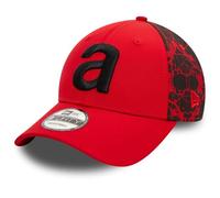 New Era 9Forty Strapback Cap - Aprilia Crinkle Print Red