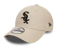 NEW ERA CHICAGO WHITE SOX BASEBALL CAP.9FORTY MLB LEAGUE ESSENTIAL BEIGE HAT S24