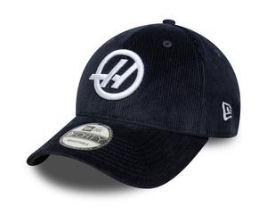 New Era 9Forty Strapback Cap - CORD F1 HAAS Team navy - One Size
