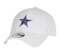 New Era 9Forty Strapback Cap - Dallas Cowboys Heather Grey - One Size