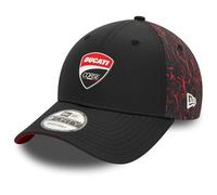 New Era 9Forty Strapback Cap - Ducati Motor Crinkle Print Black