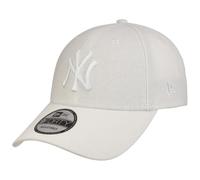 New Era 9Forty Strapback Cap - Linen New York Yankees White