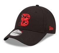 New Era 9Forty Strapback Cap - Logo INFLL Chicago Bulls Black