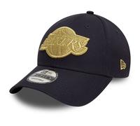 New Era 9Forty Strapback Cap - METALLIC Los Angeles Lakers