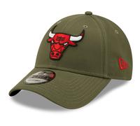 New Era 9Forty Strapback Cap - NBA Chicago Bulls Olive - One Size