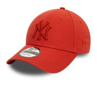 New Era 9Forty Mono Cotton Yankees CapEra Women/Men - Curved Brim Cap Baseball Metal Buckle, with Peak Autumn Summer Spring Winter All-Season - One Size red