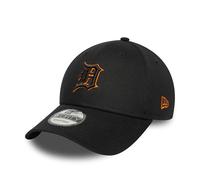 New Era 9Forty Strapback Cap Outline Detroit Tigers Black